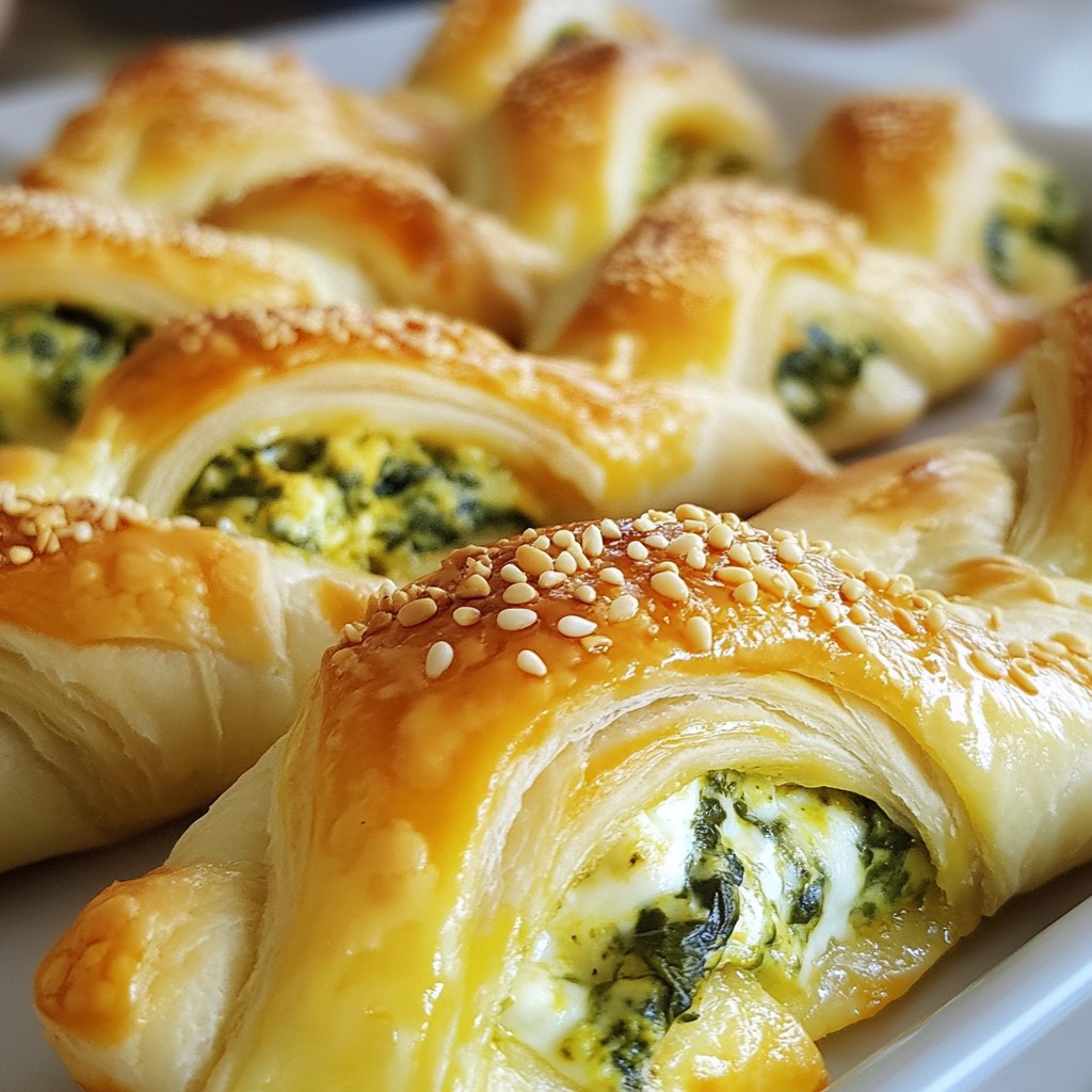 Crunchy Quick Snacks Cheese and Spinach Twists Recipe