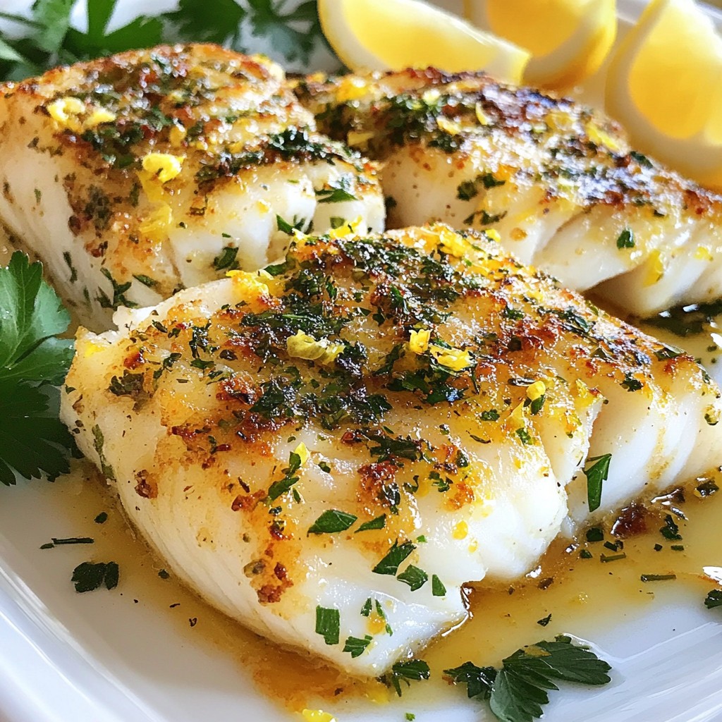 Savory 30-Minute Meals Herb Baked Cod Delight