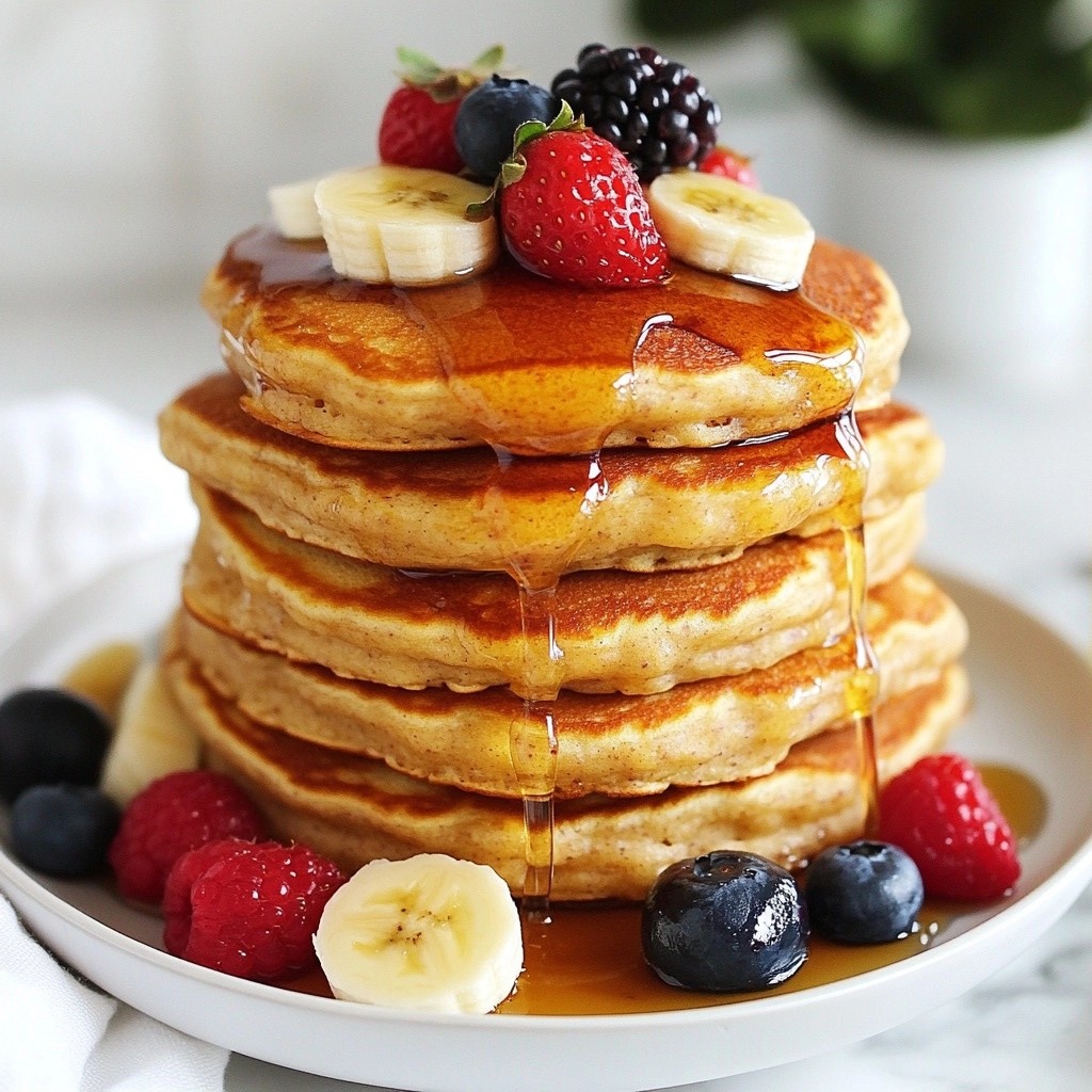 Fluffy 30-Minute Meals Almond Flour Pancakes Recipe