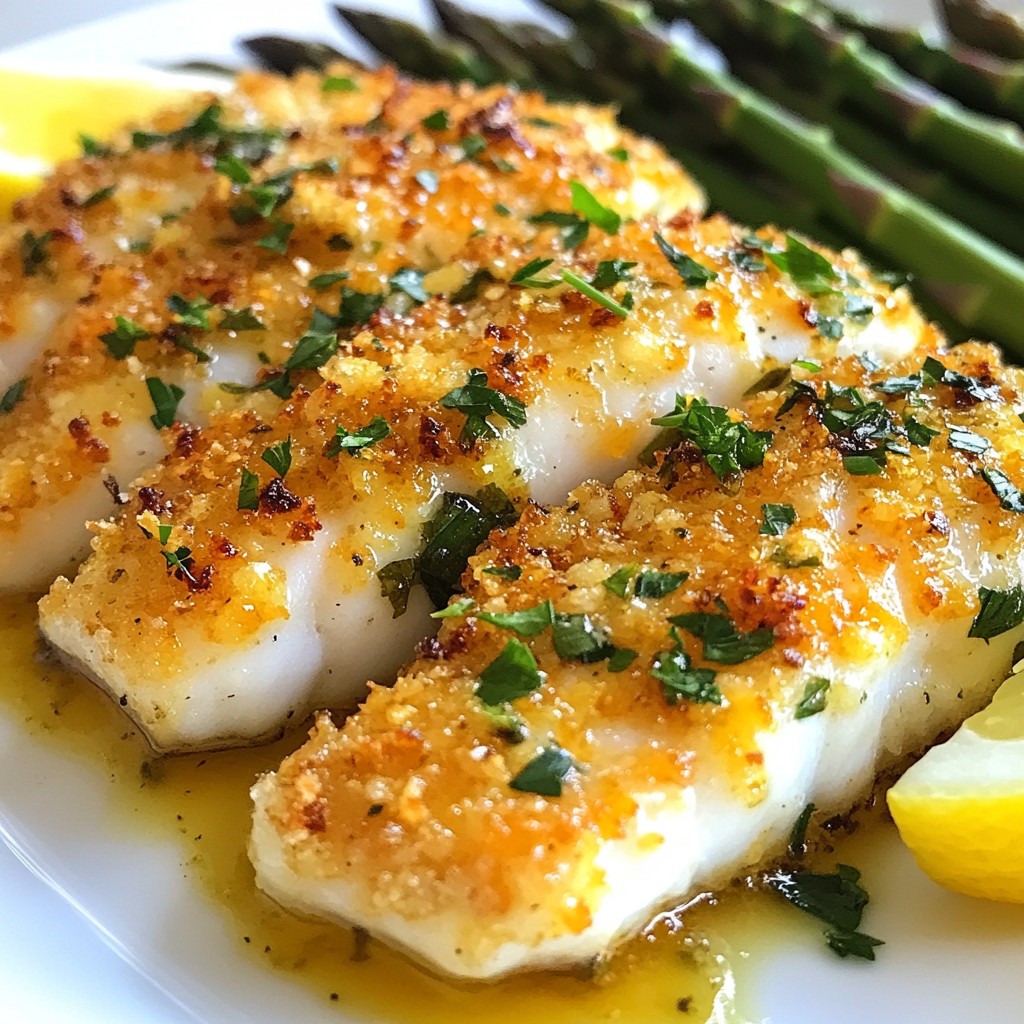 Gourmet 30-Minute Meals Herb Crusted Tilapia Dish