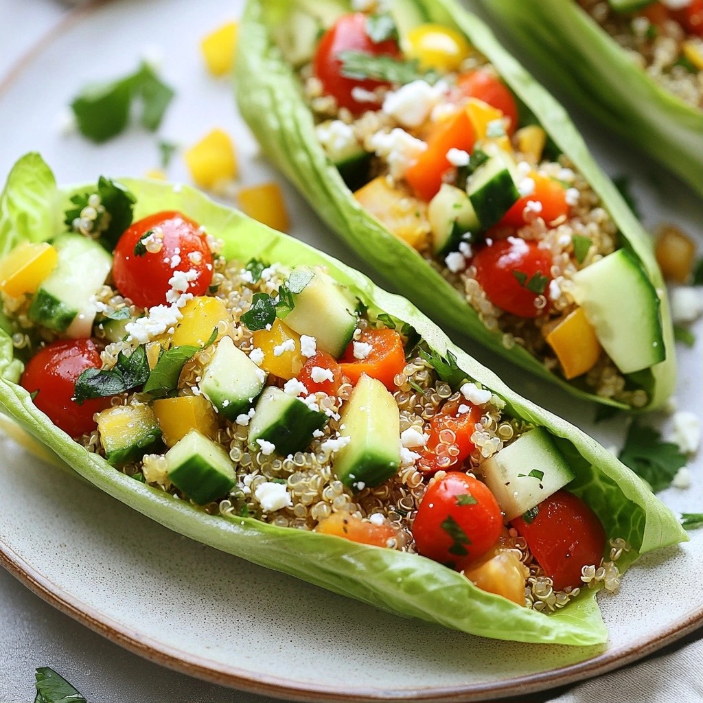 Zesty Quick Recipes Lemon Herb Salad Wraps Delight