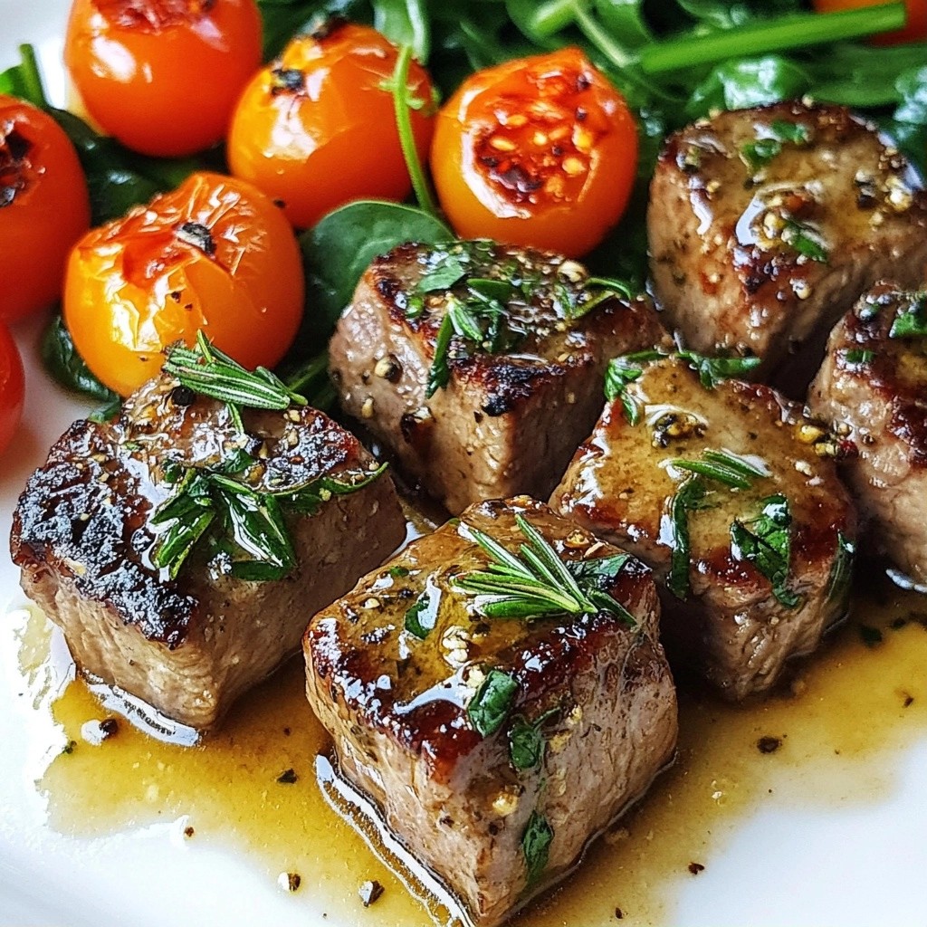 Sizzling 30-Minute Meals Garlic Butter Steak Bites