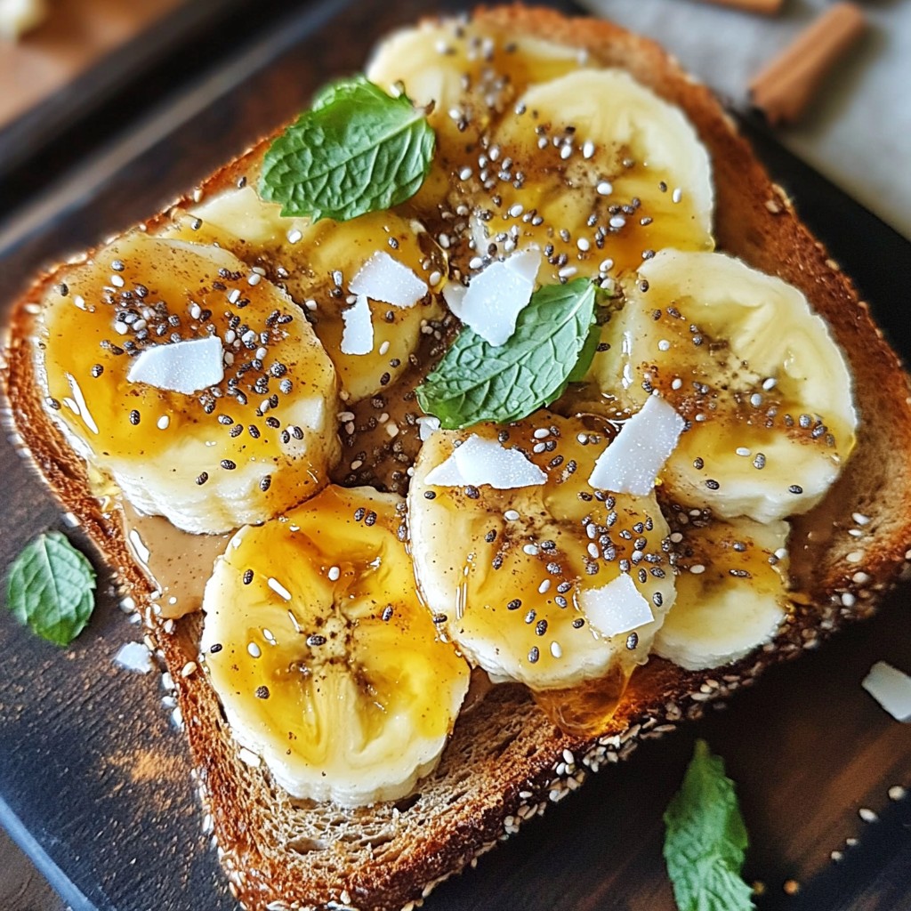 Nutty Easy Meals Almond Butter Toast Delight