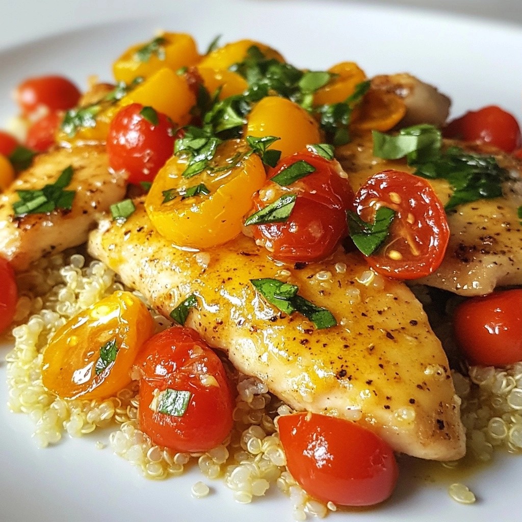 Herbaceous 30-Minute Meals Lemon Basil Chicken Recipe