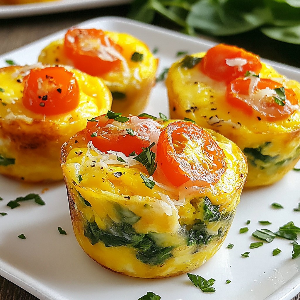 Easy Meals Veggie Egg Muffins Quick and Healthy Snack