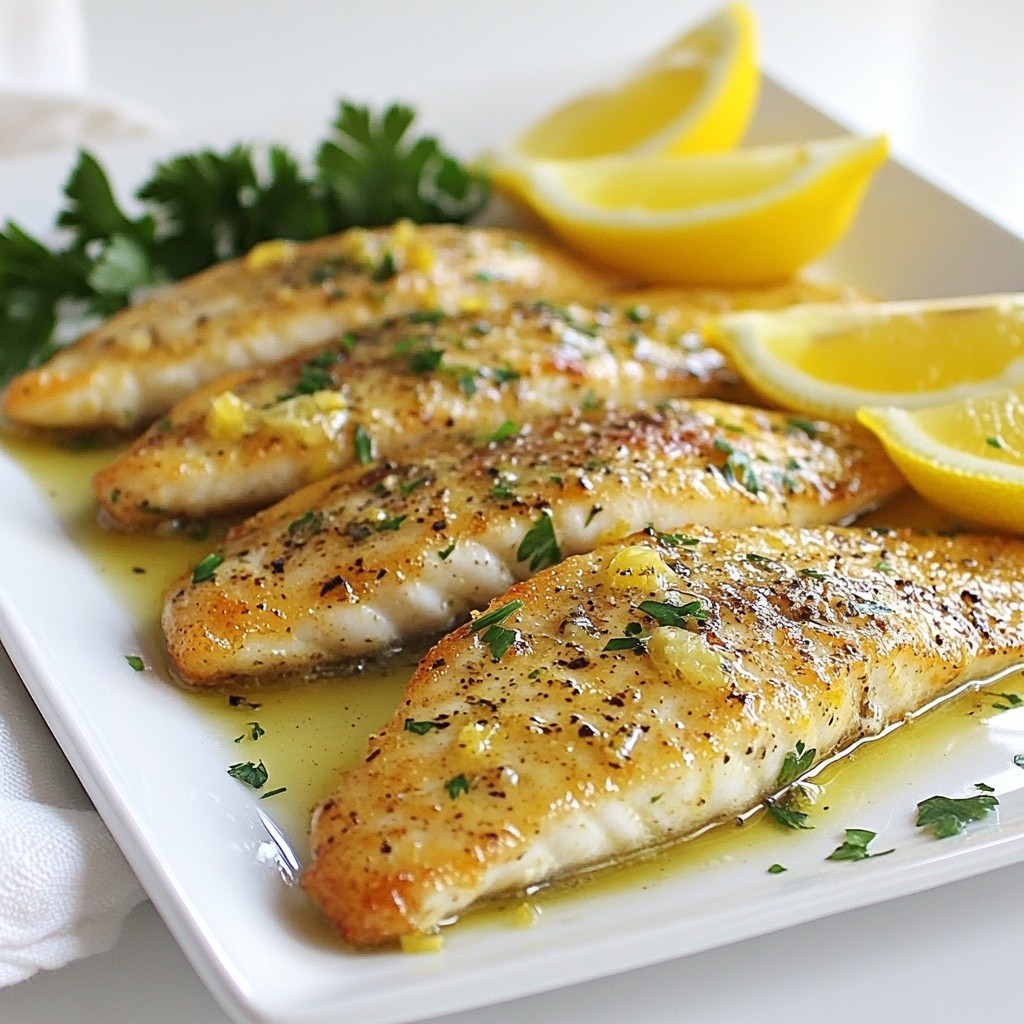 Zesty Quick Recipes Lemon Herb Tilapia Dish