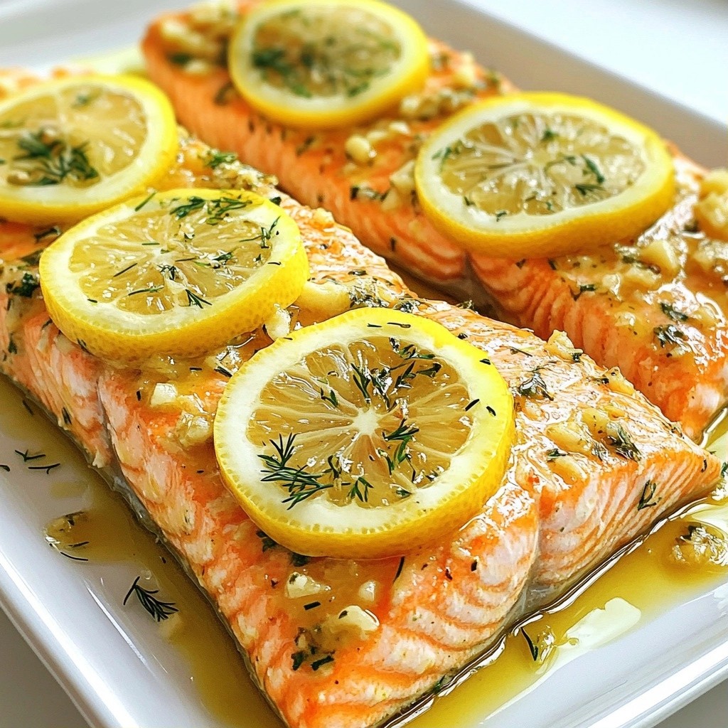 Zesty Quick Recipes Lemon Garlic Salmon Delight