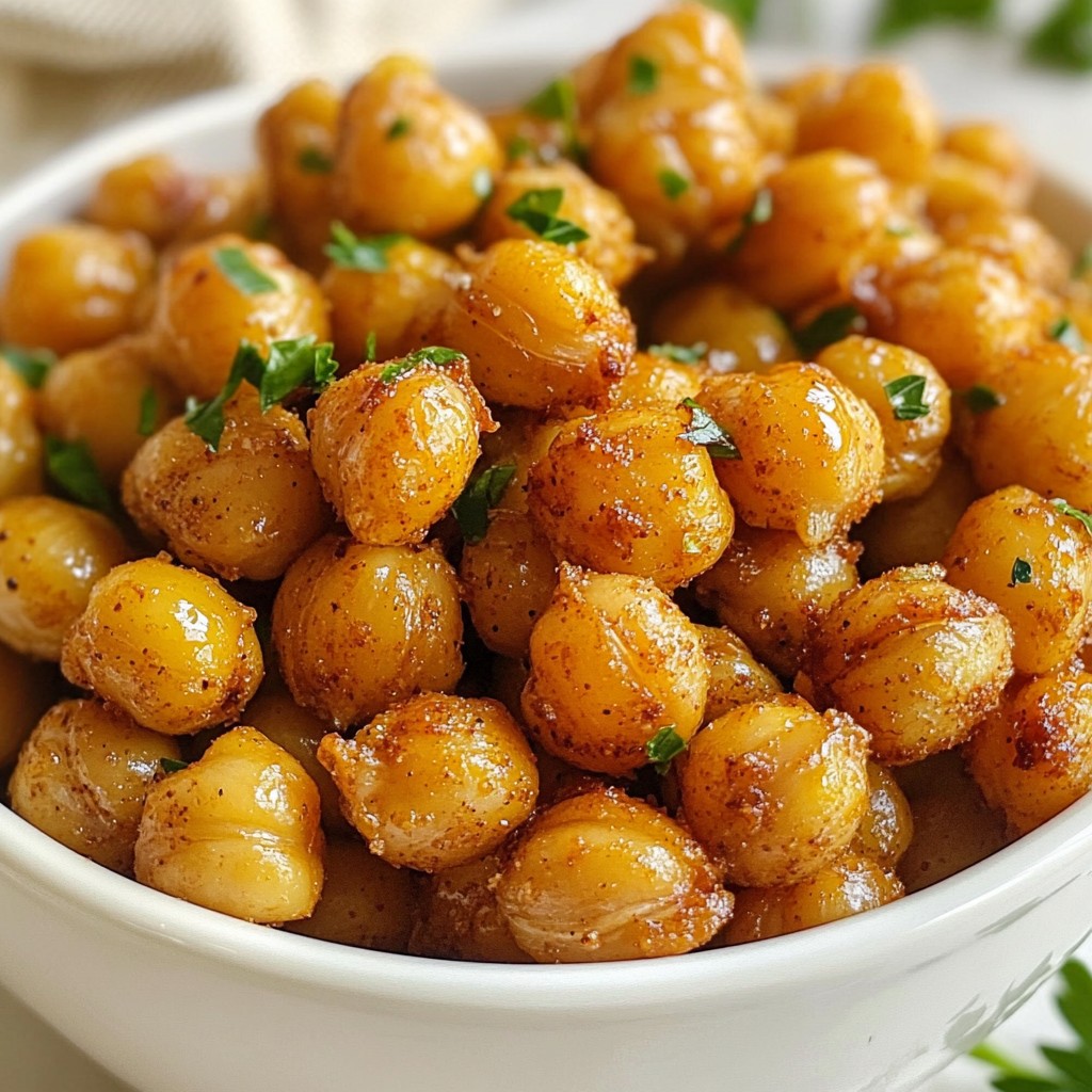 Crunchy Quick Snacks Roasted Chickpeas Delight Recipe