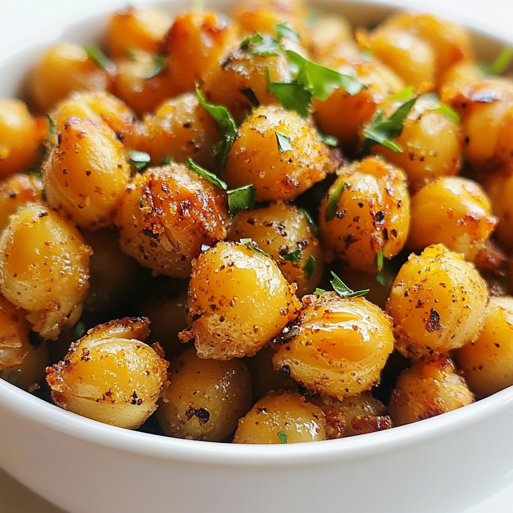 Crunchy Quick Snacks Roasted Chickpeas Delight Recipe