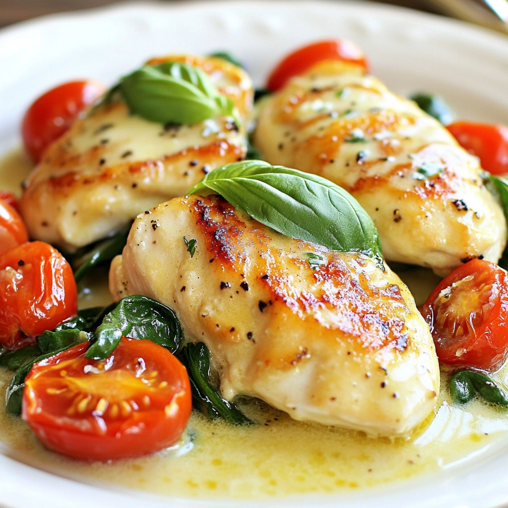 Tender 30-Minute Meals Tuscan Garlic Chicken Recipe