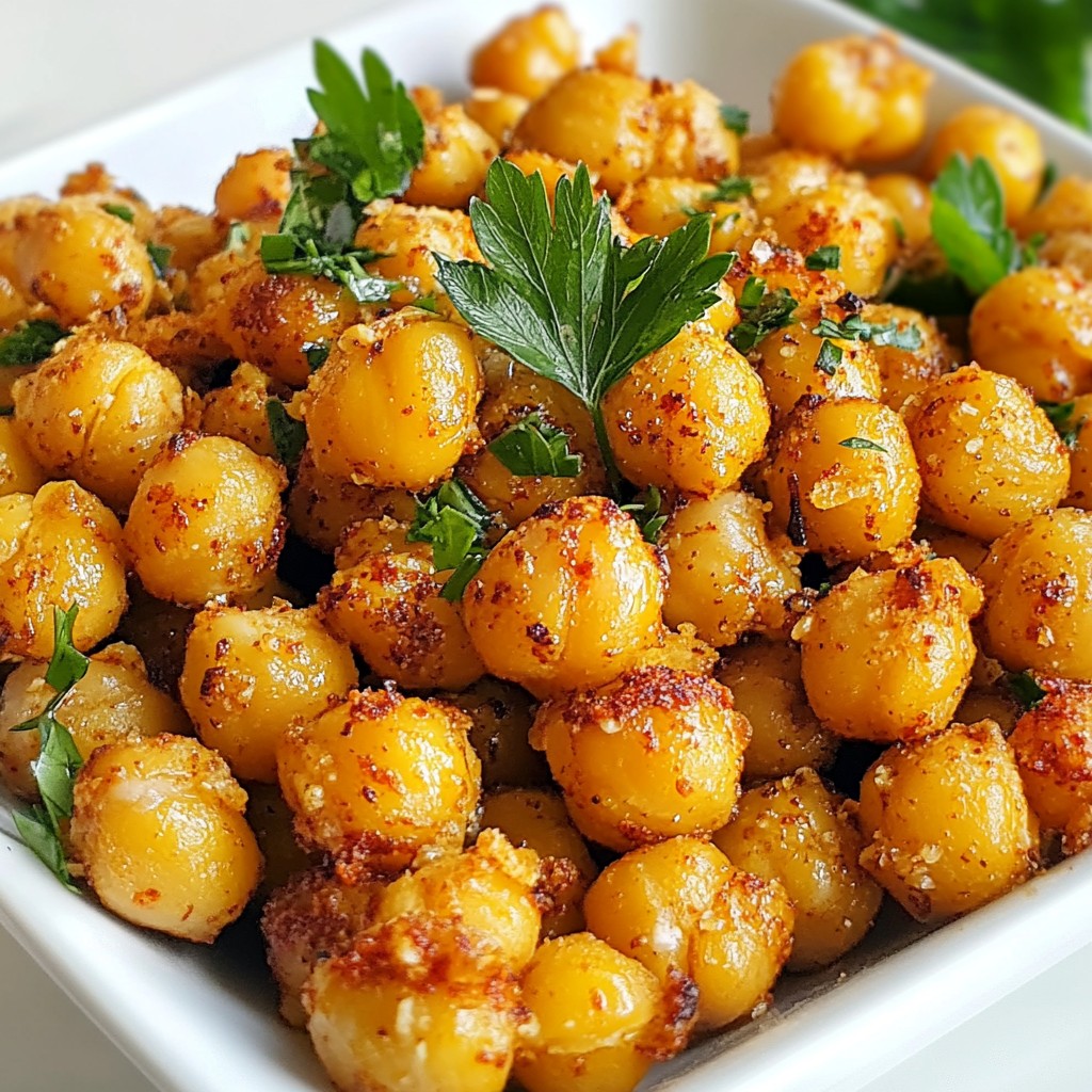 Crunchy Quick Snacks Roasted Chickpeas Delight Recipe