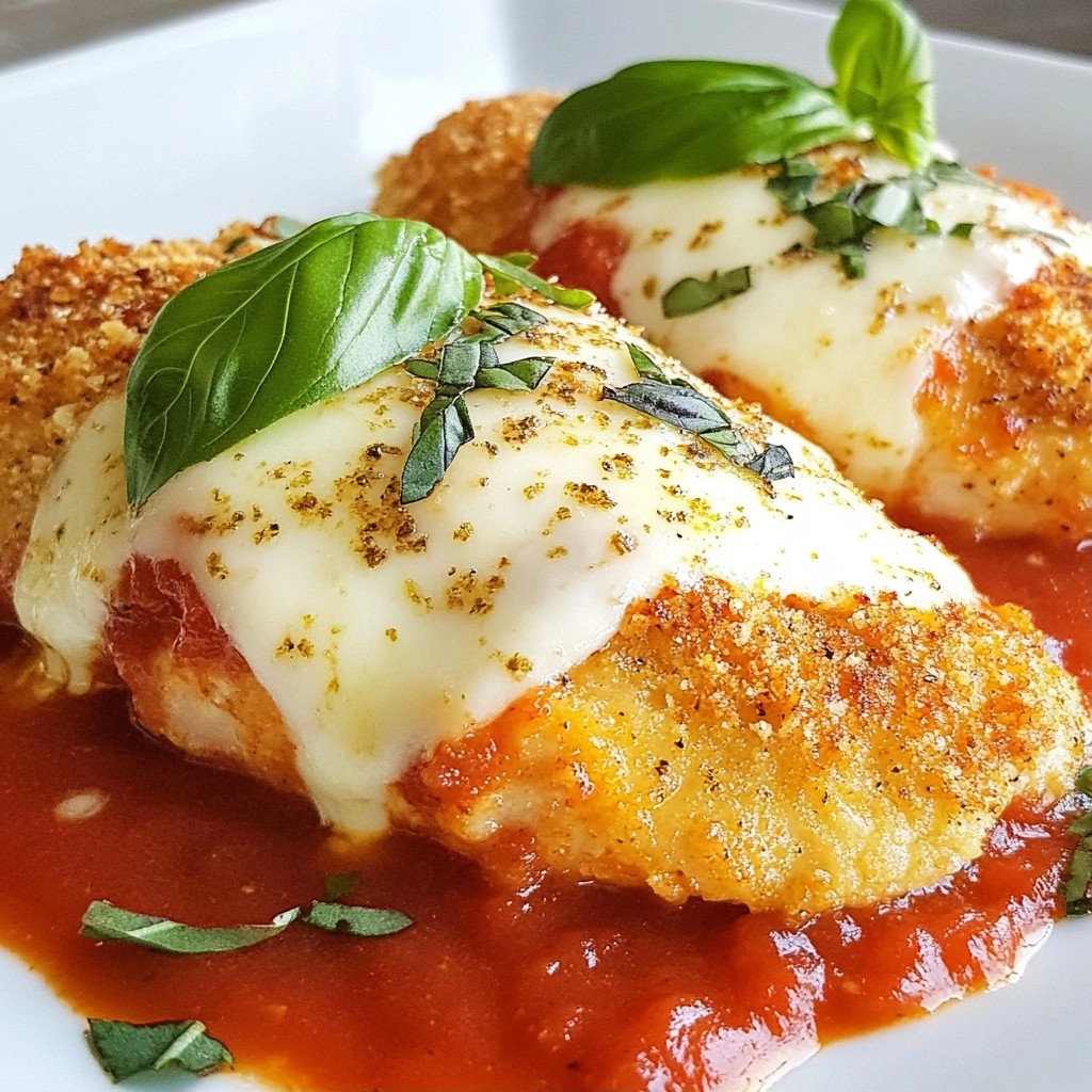 Gourmet 30-Minute Meals Garlic Herb Chicken Parmesan