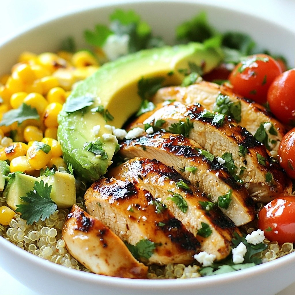 Zesty Trending Recipes Lime Cilantro Chicken Bowls
