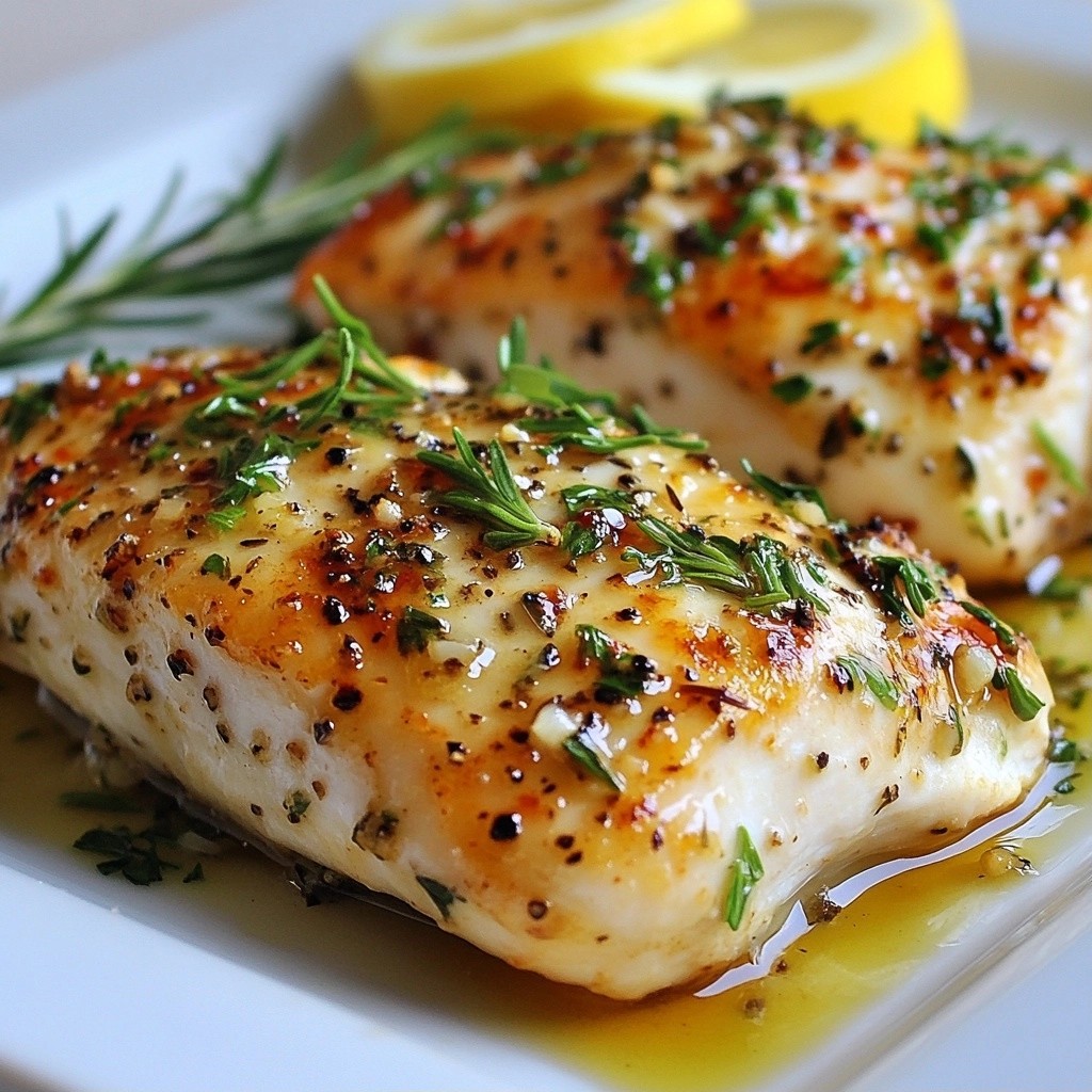 Hearty Fast Dinners Garlic Herb Chicken Breasts