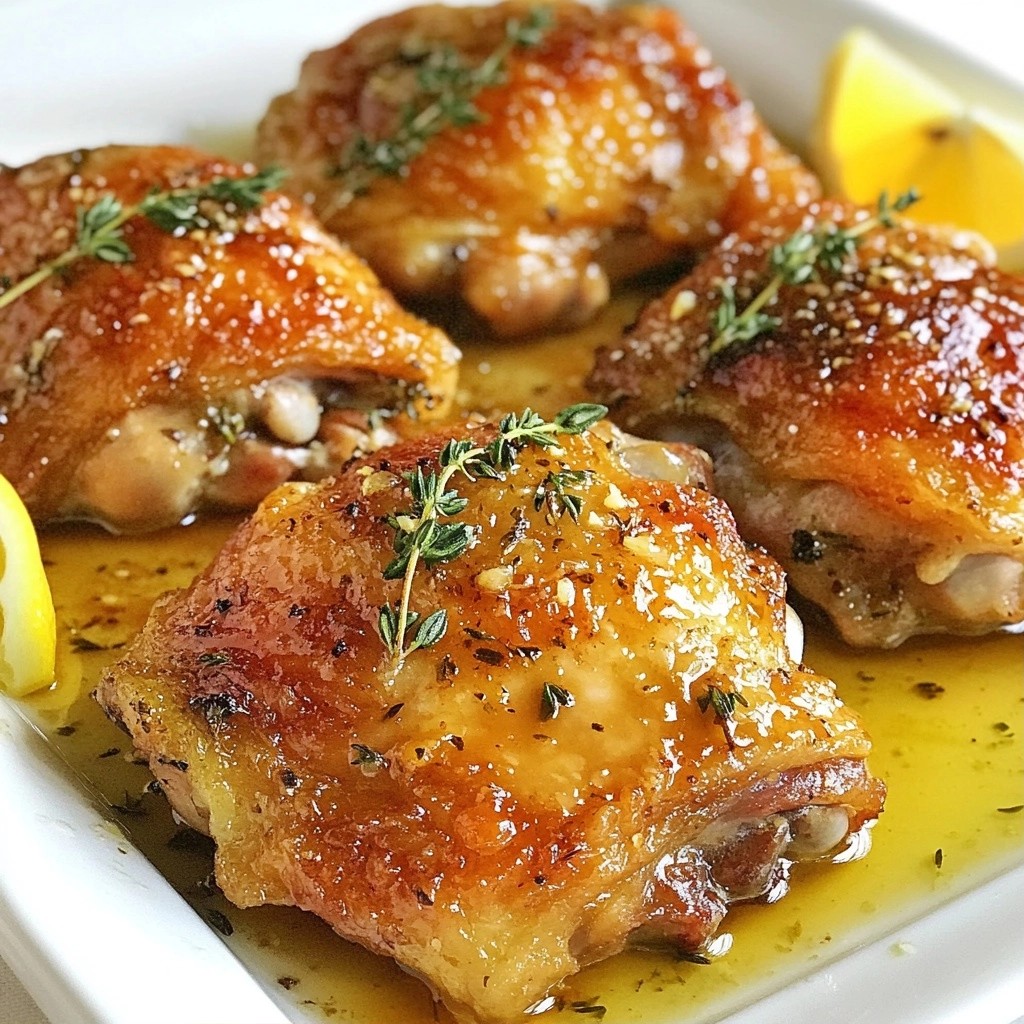 Herbaceous 30-Minute Meals Lemon Thyme Chicken Thighs