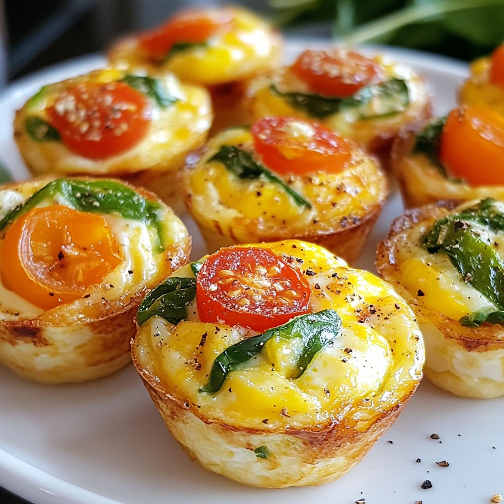 Easy Meals Veggie Egg Muffins Quick and Tasty Recipe