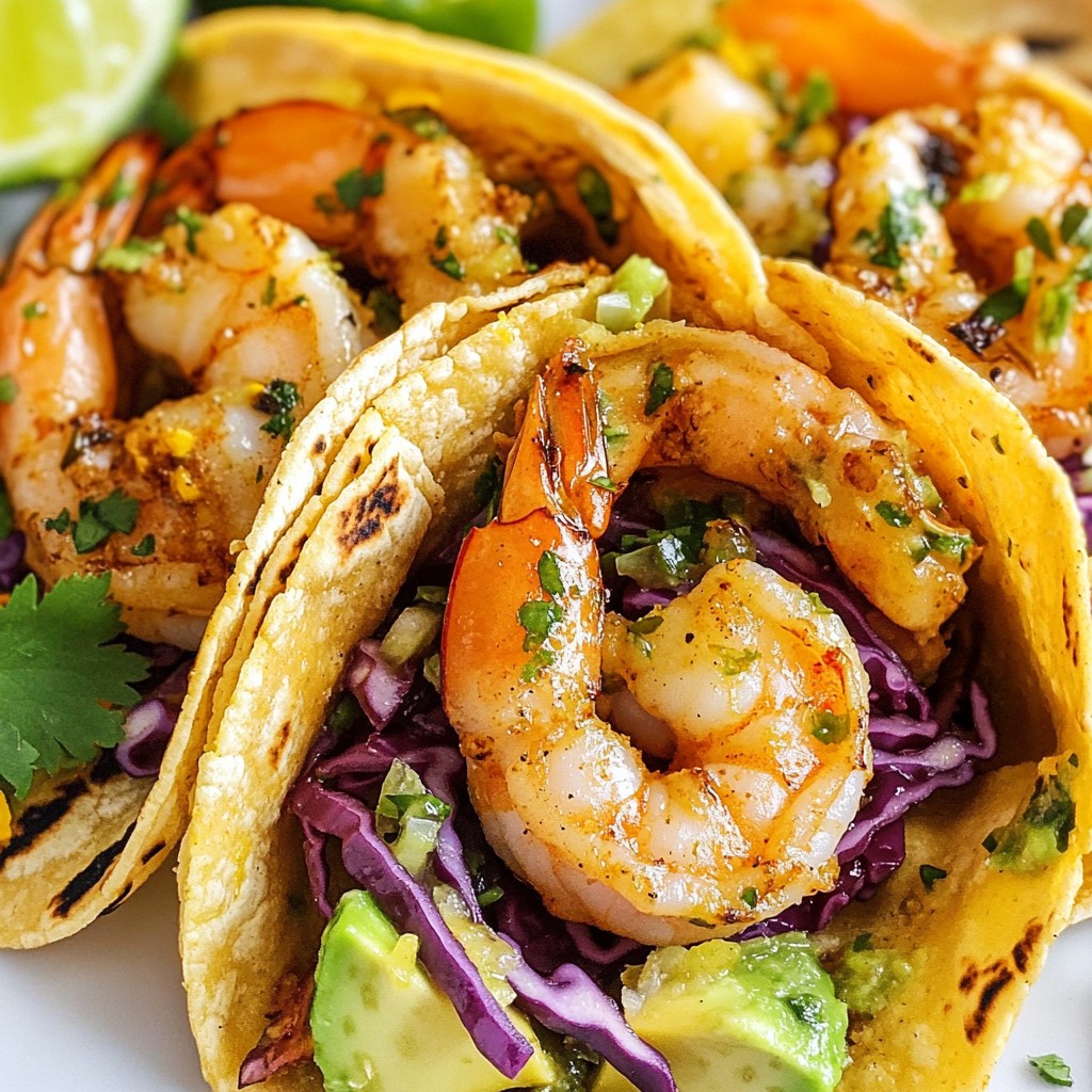 Zesty Simple Cooking Lime Grilled Shrimp Tacos Delight