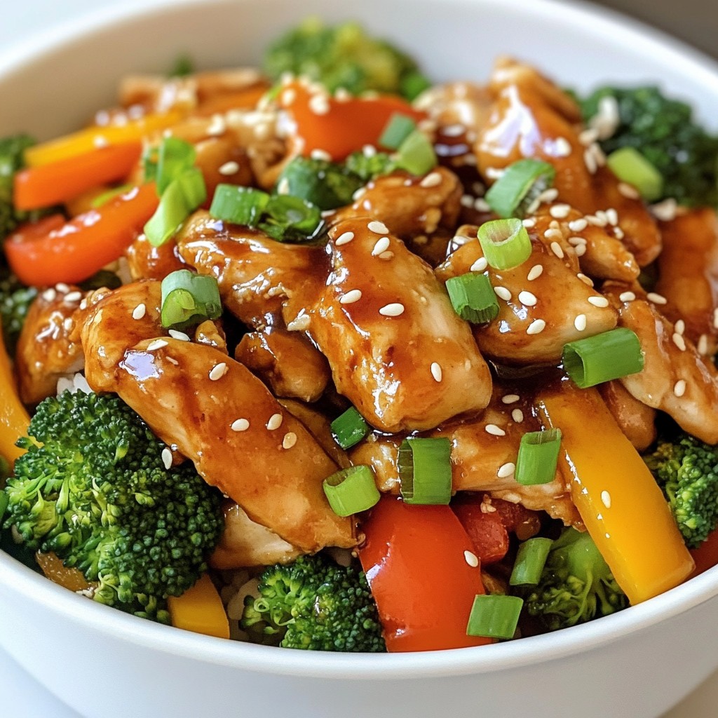 Savory Quick Recipes Teriyaki Chicken Stir Fry