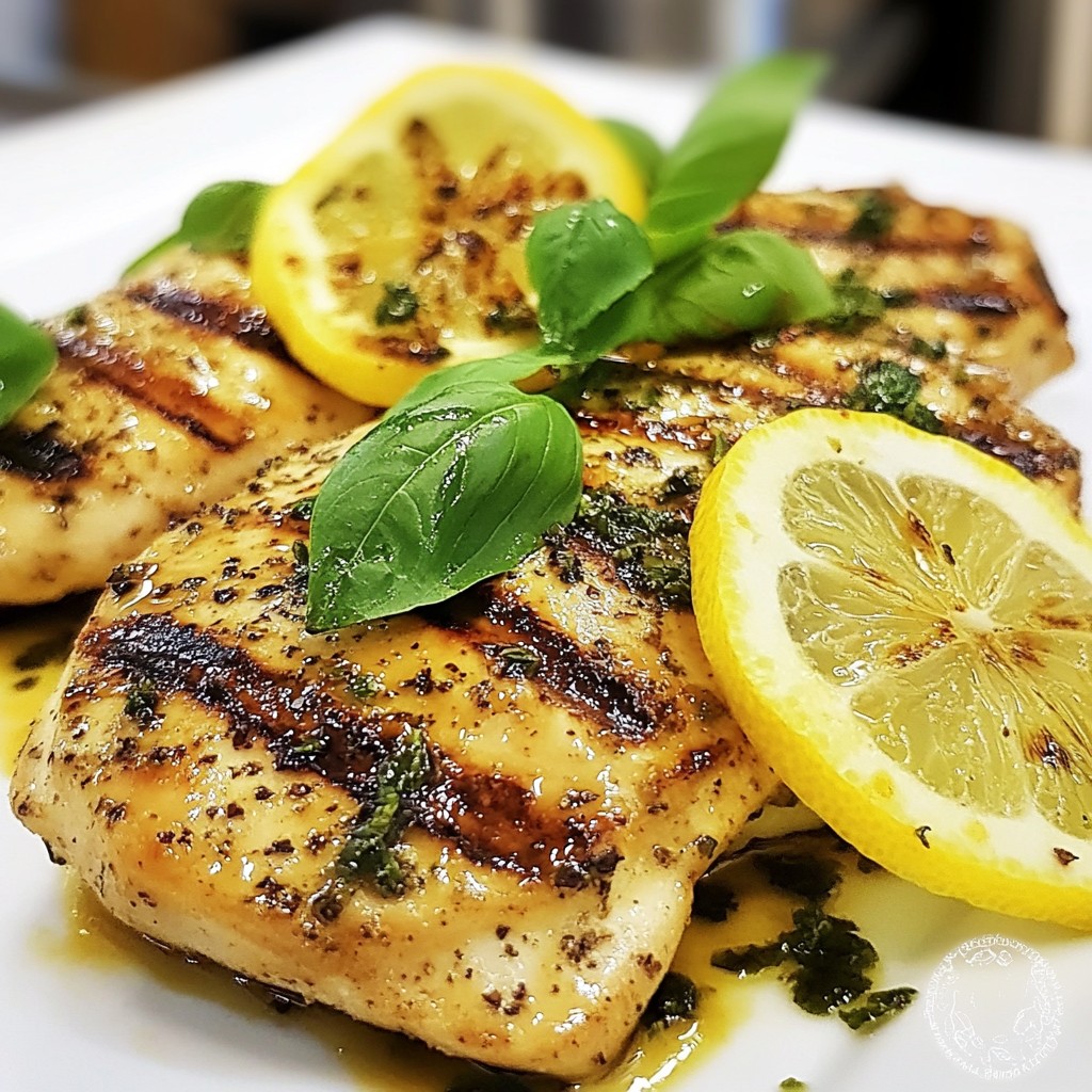 Tasty Quick Recipes Lemon Basil Chicken Breasts