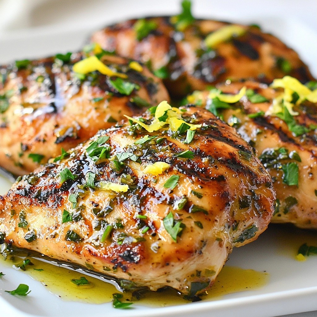 Juicy Quick Recipes Mediterranean Herb Chicken Breasts