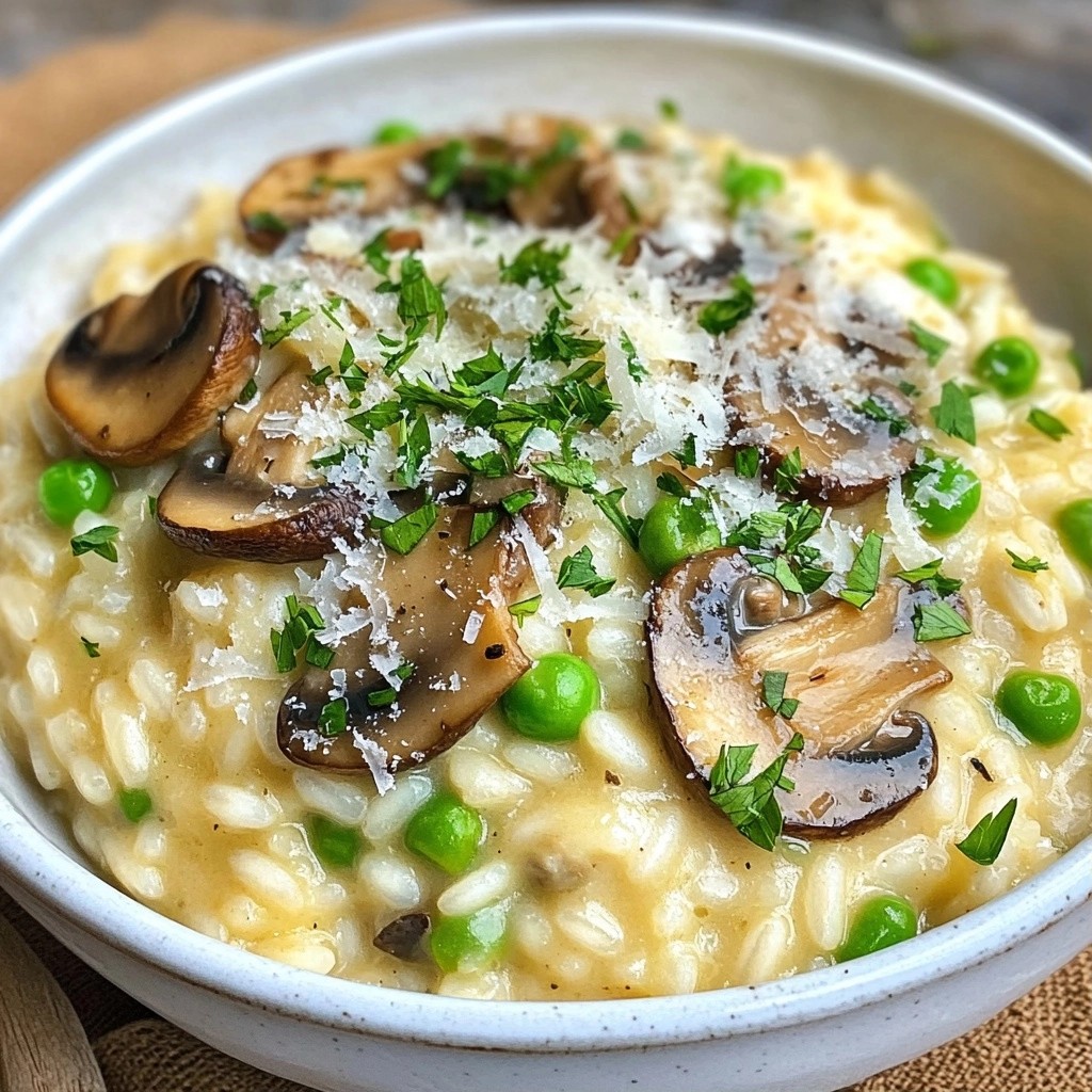 Gourmet 30-Minute Meals Mushroom Risotto Made Easy